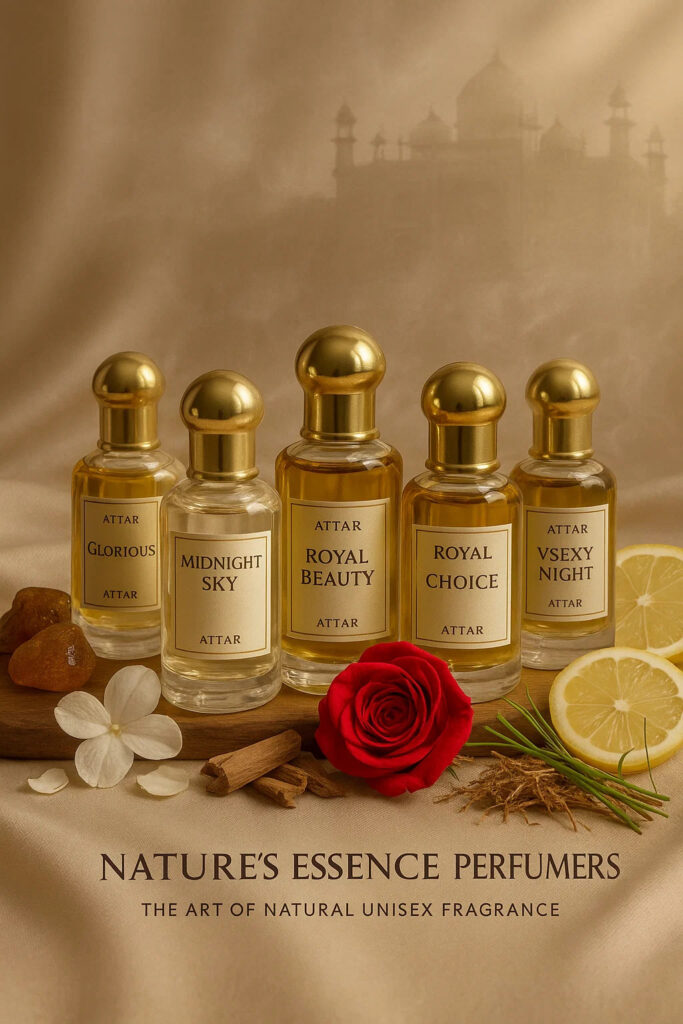 5 Best Unisex Perfume Oils You Must Try from Nature’s Essence Perfumers | Long-Lasting Natural Fragrances