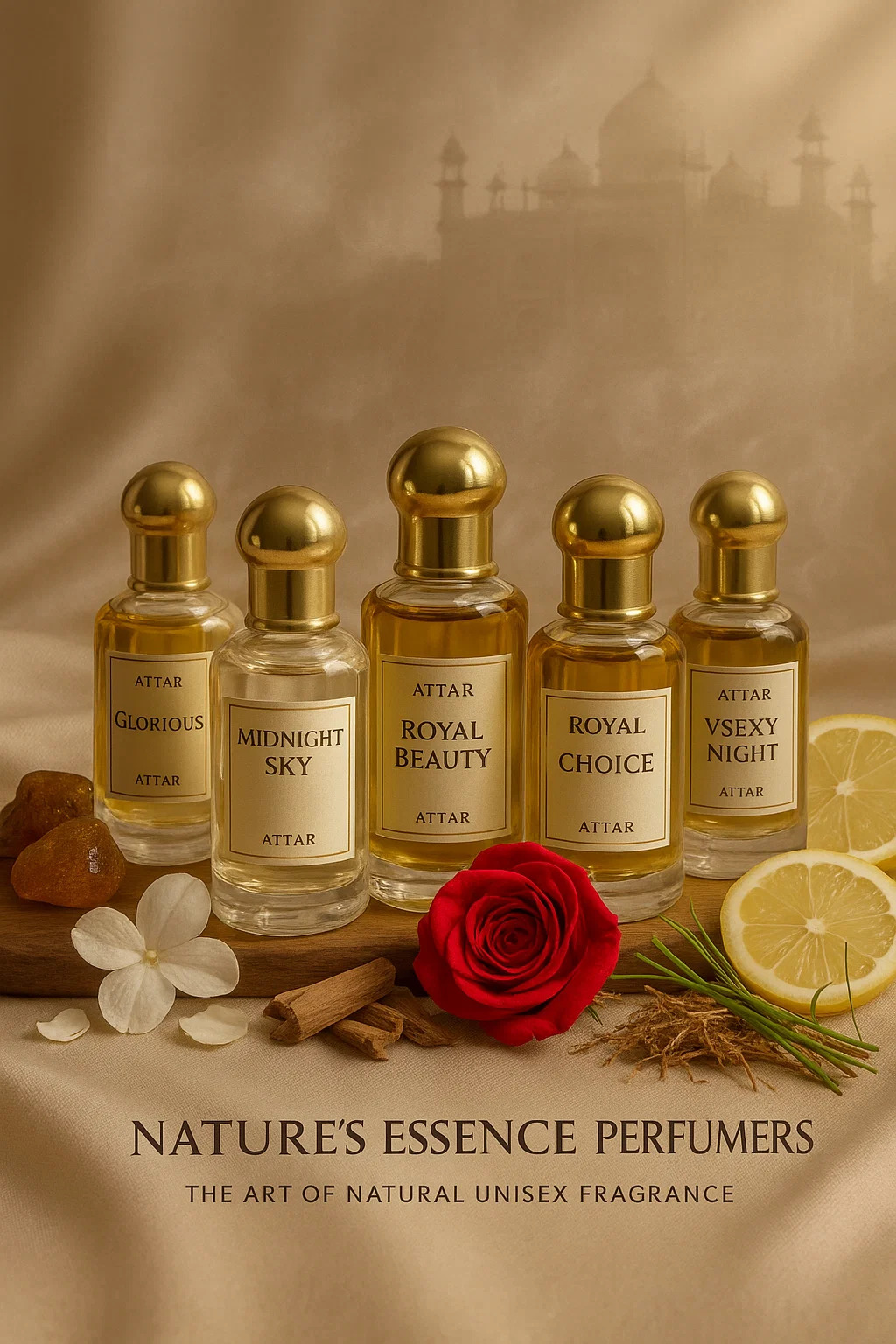 5 Best Unisex Perfume Oils You Must Try from Nature’s Essence Perfumers | Long-Lasting Natural Fragrances